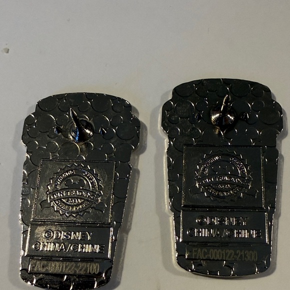 Disney Belle & Mrs. Potts Coffee Cup Pins - Picture 2 of 4